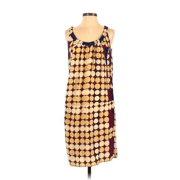 2012 MARNI at H&M Polka Dot Silk Dress - US 2 - Picture 1 of 2